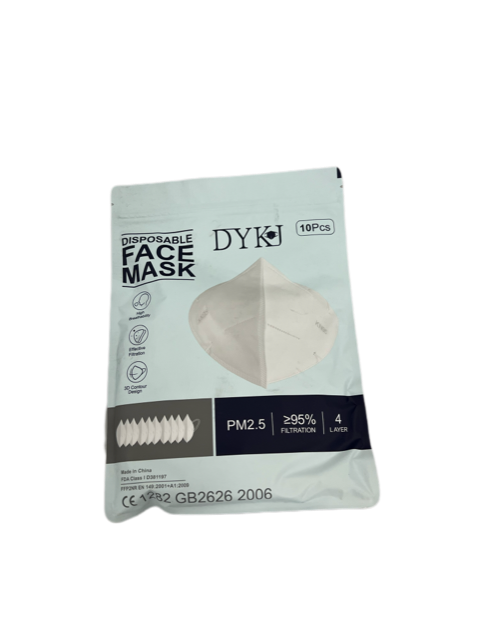 MASK, DISPOSABLE KN95 10 PK - 722120
