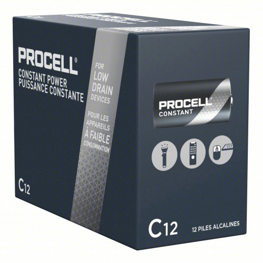 BATTERY, PROCELL "C", PK12 - 736522