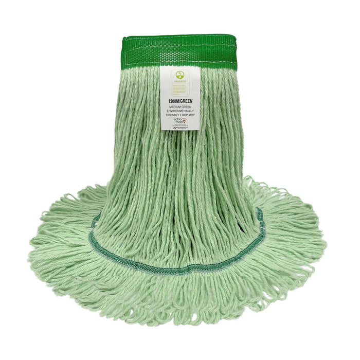 MOP HEAD ECHO LOOP - GREEN, MEDIUM - 737140