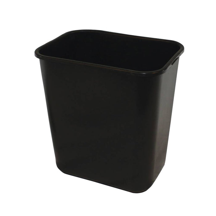 WASTEBASKET, BLACK 28 QT - 791161