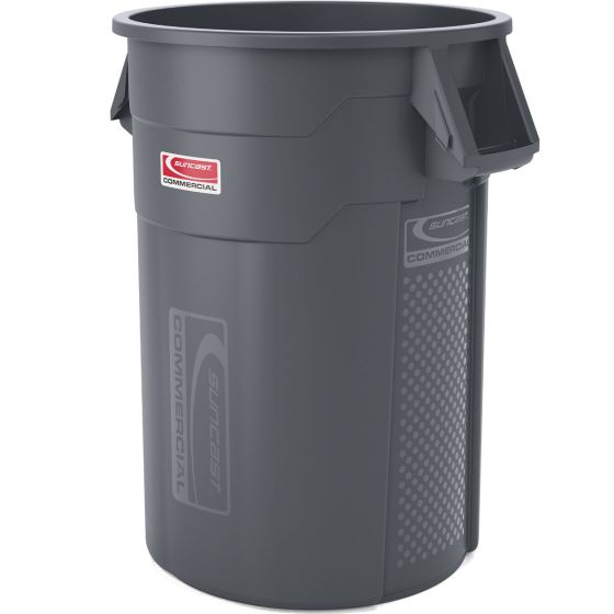 TRASH CONTAINER, 44 GAL ROUND - 791240